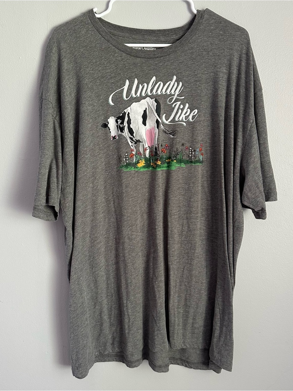3x Unlady like cow tee Lincoln outfitters women’s 3xl t-shirt